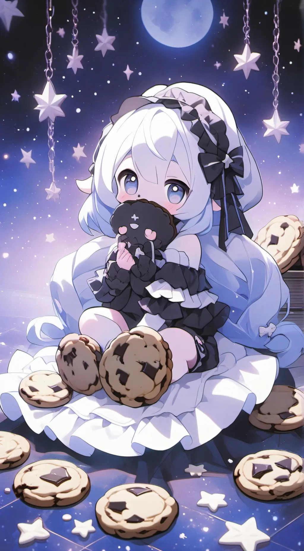 ai character: ☆CRK♡!! background