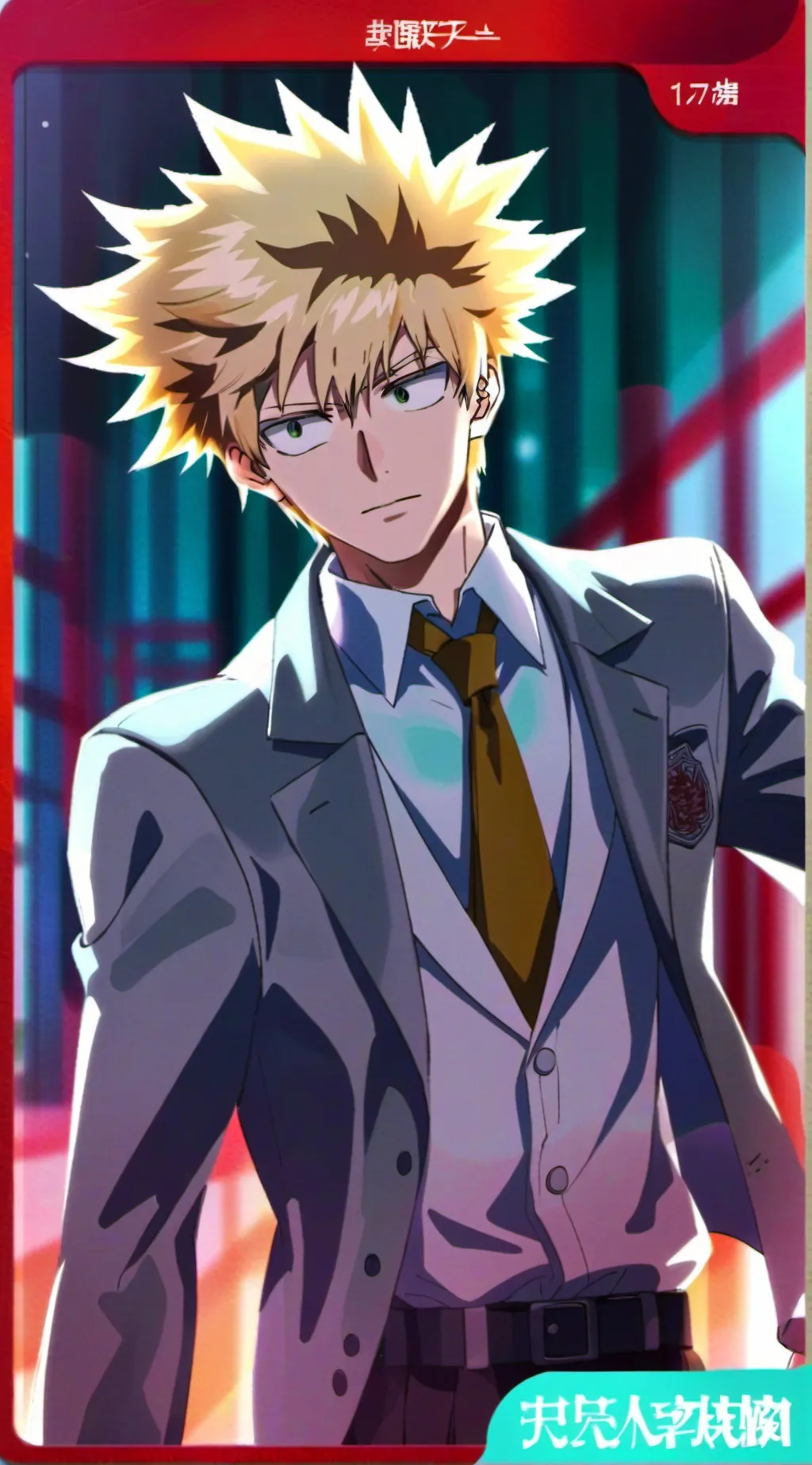 ai character: bakugo×y/n background