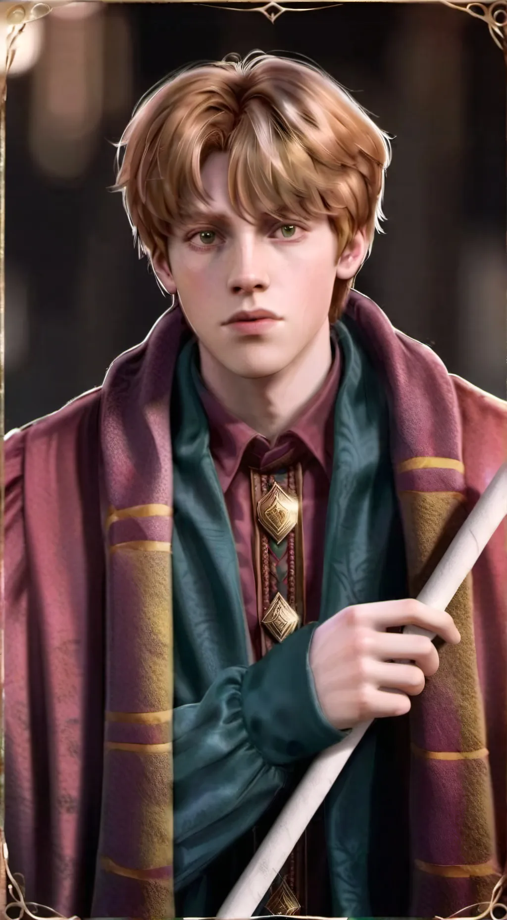 ai character: Ronald Weasley  background