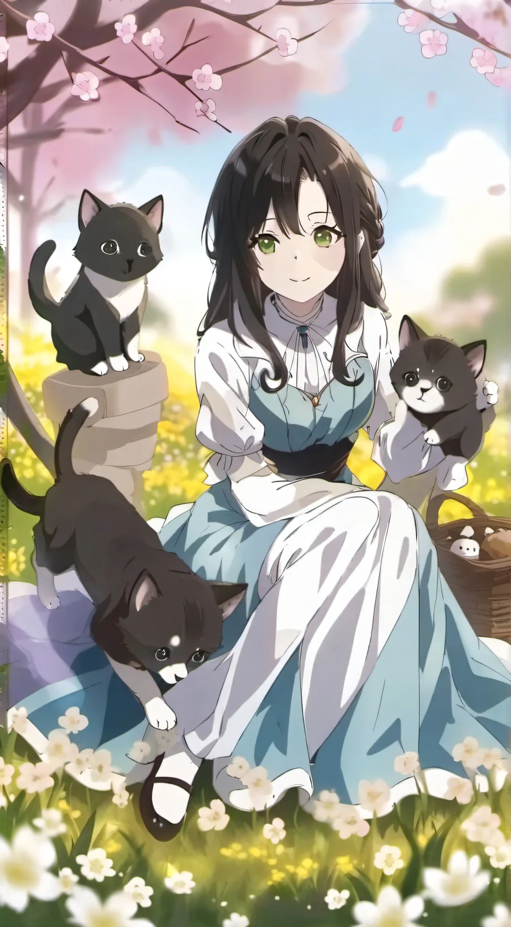 ai character: Cat family background