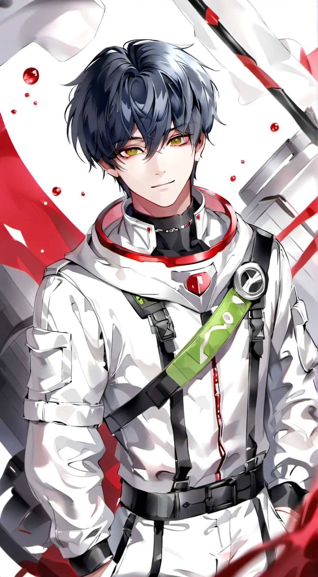 ai character: Arata  background