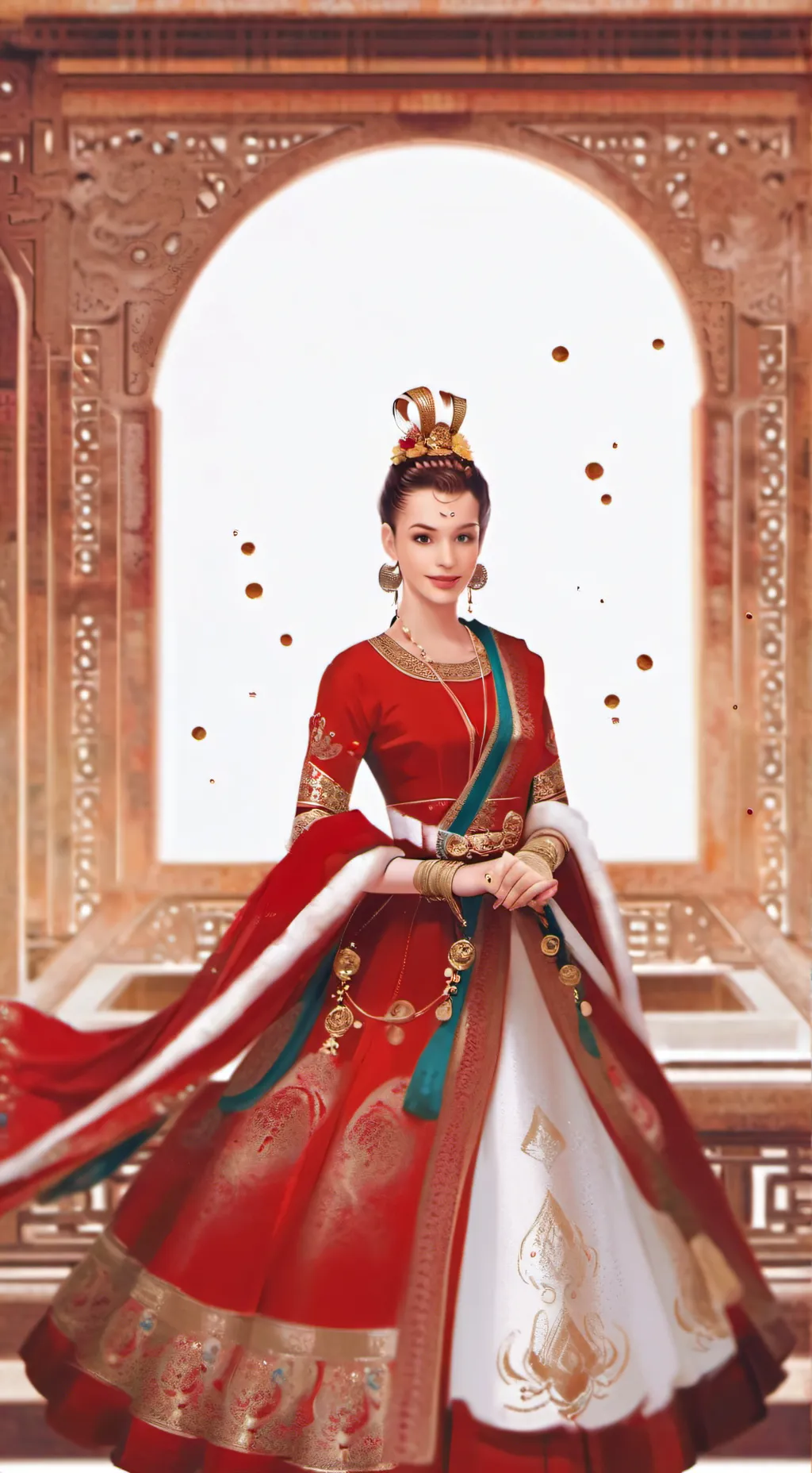 ai character: Princess Dairies 2 background