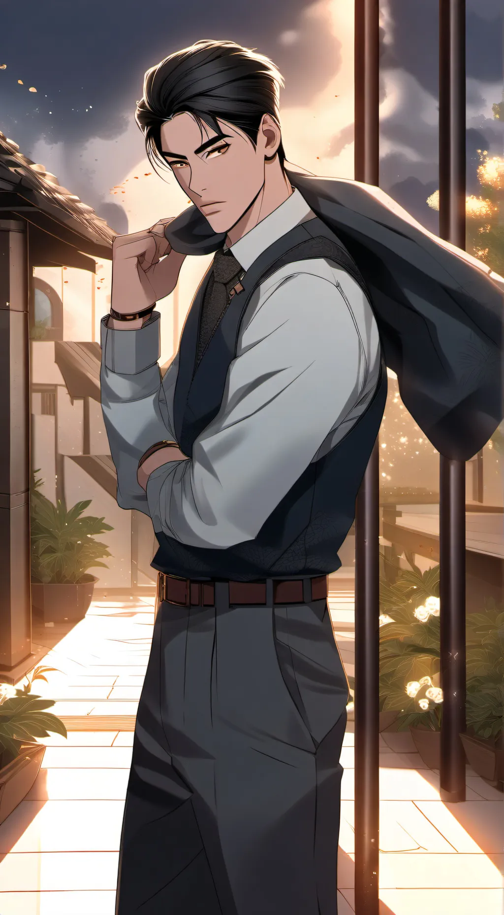 ai character: alex:] background