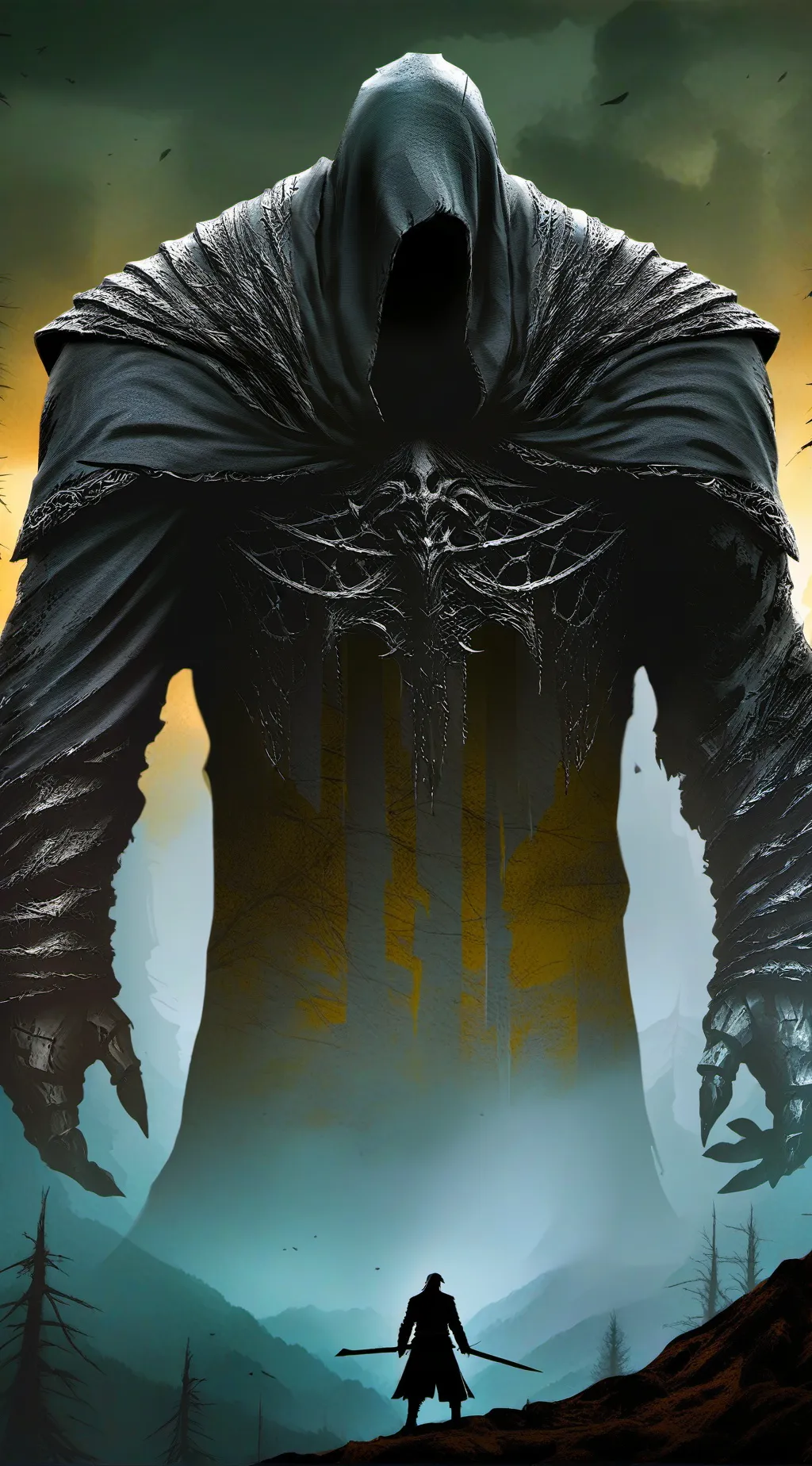 ai character: Click on me background