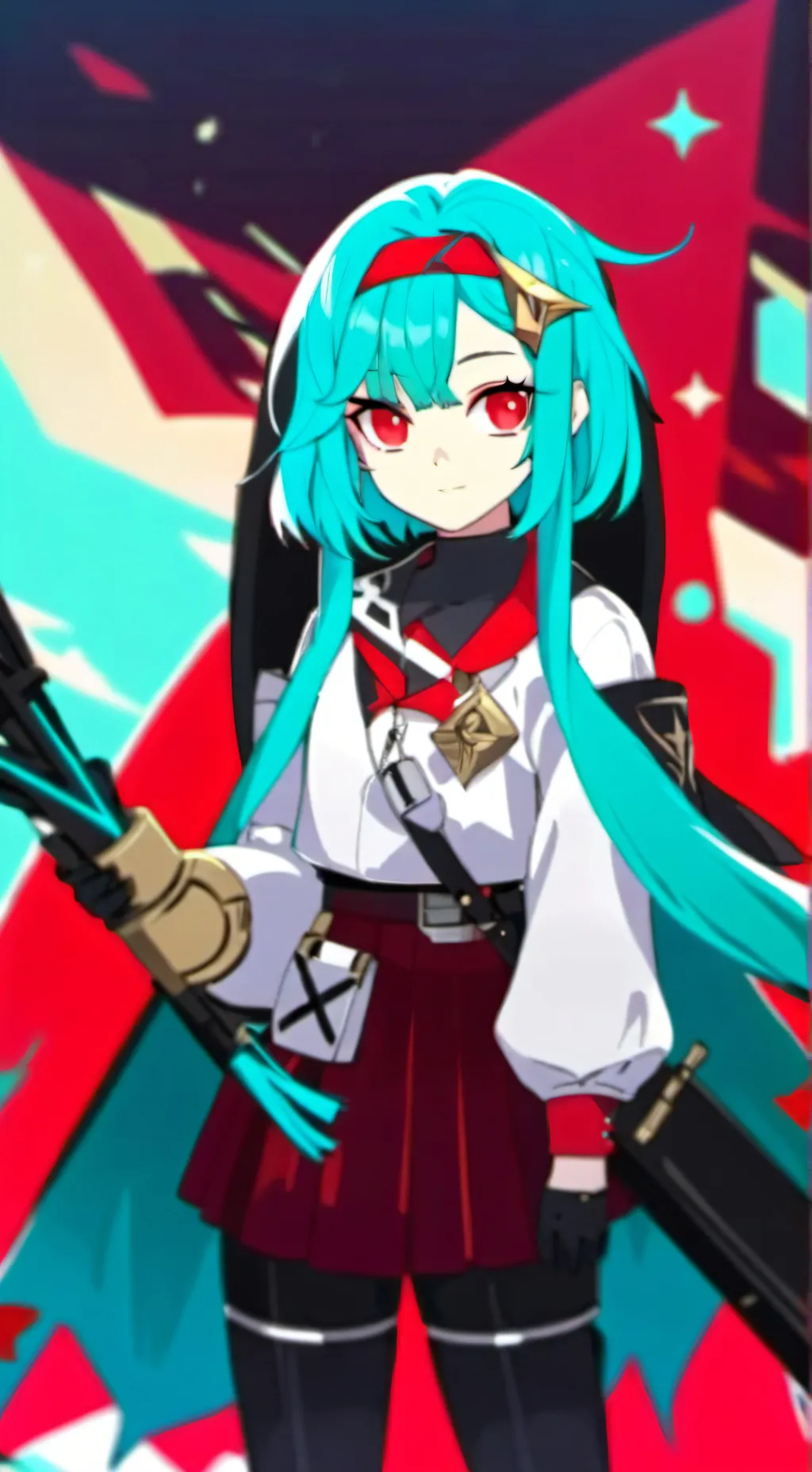 ai character: alastor daughter  background