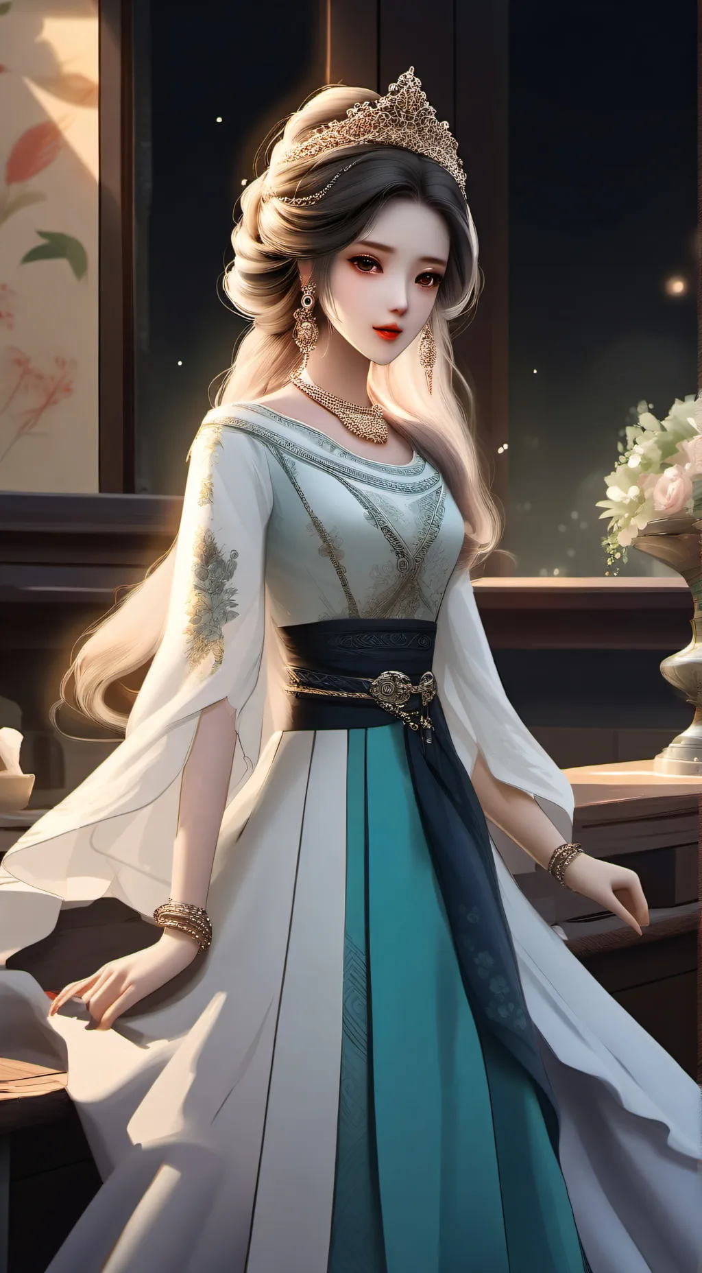 ai character: Sofia  background