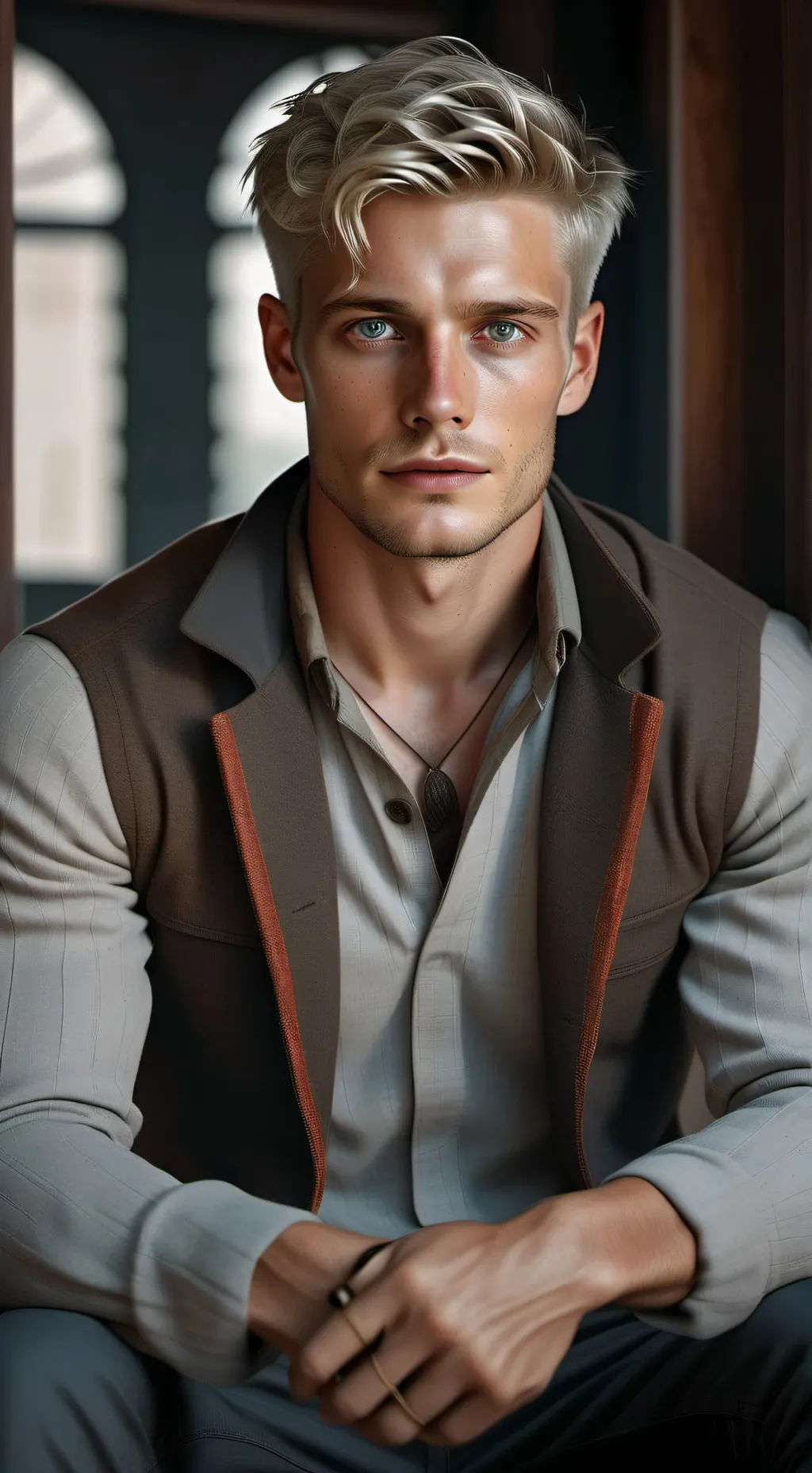 ai character: Patrick Maier background