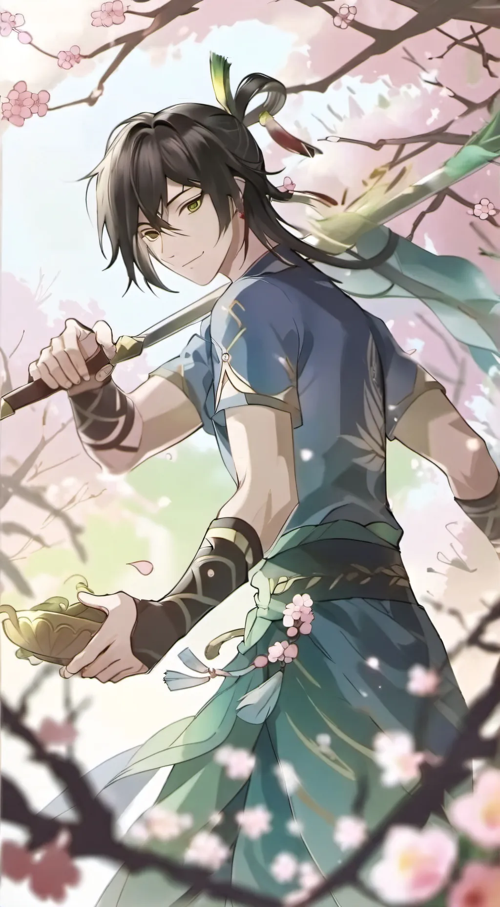 ai character: DS w. everyone 2 background