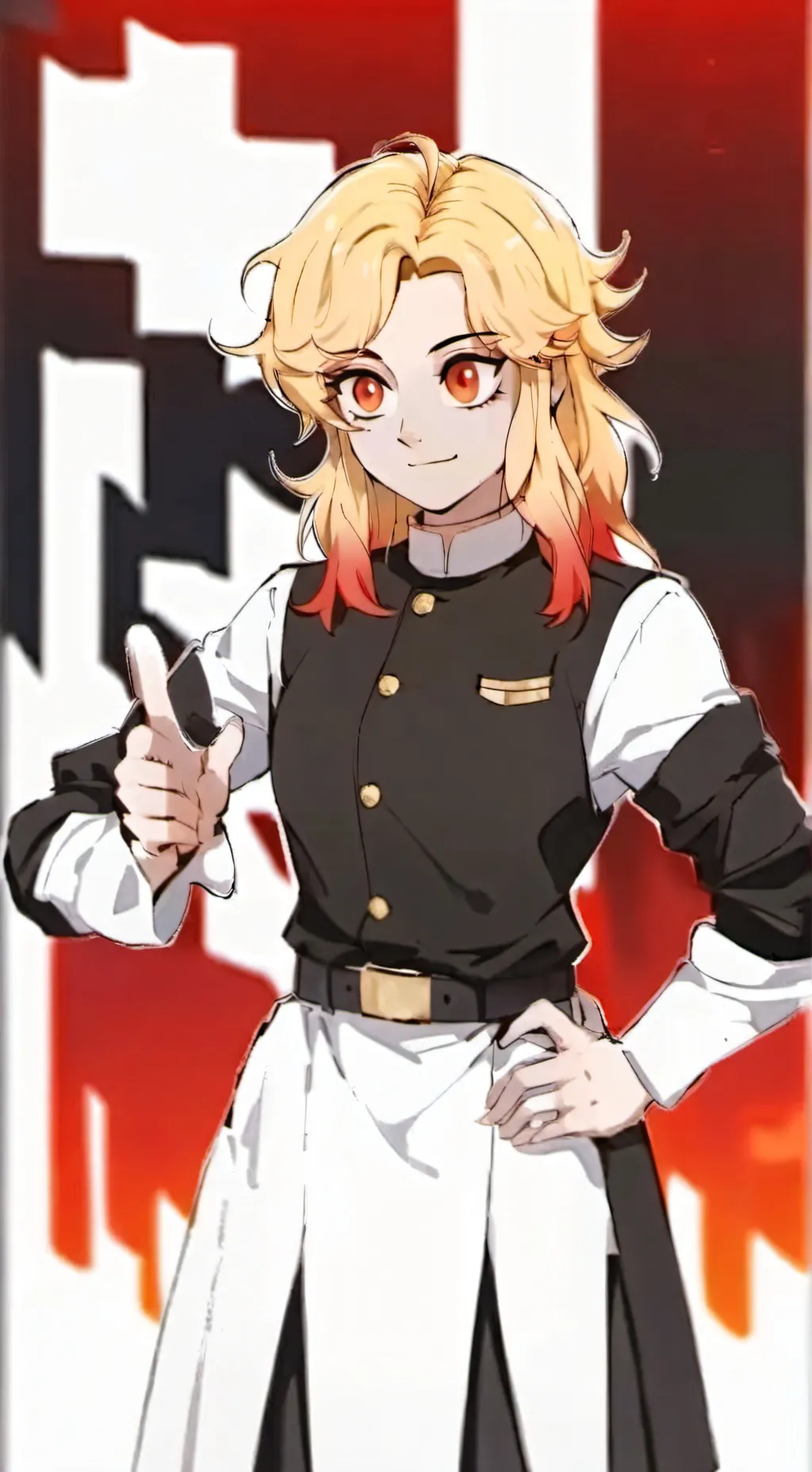 ai character: akaza et Yao background