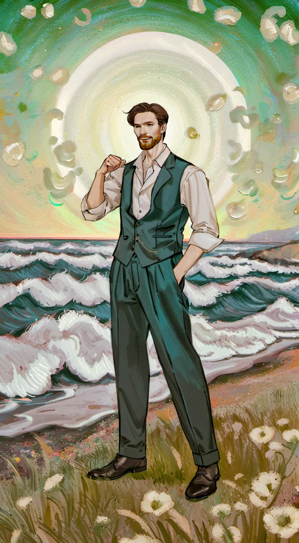 ai character: Colton Rashen background