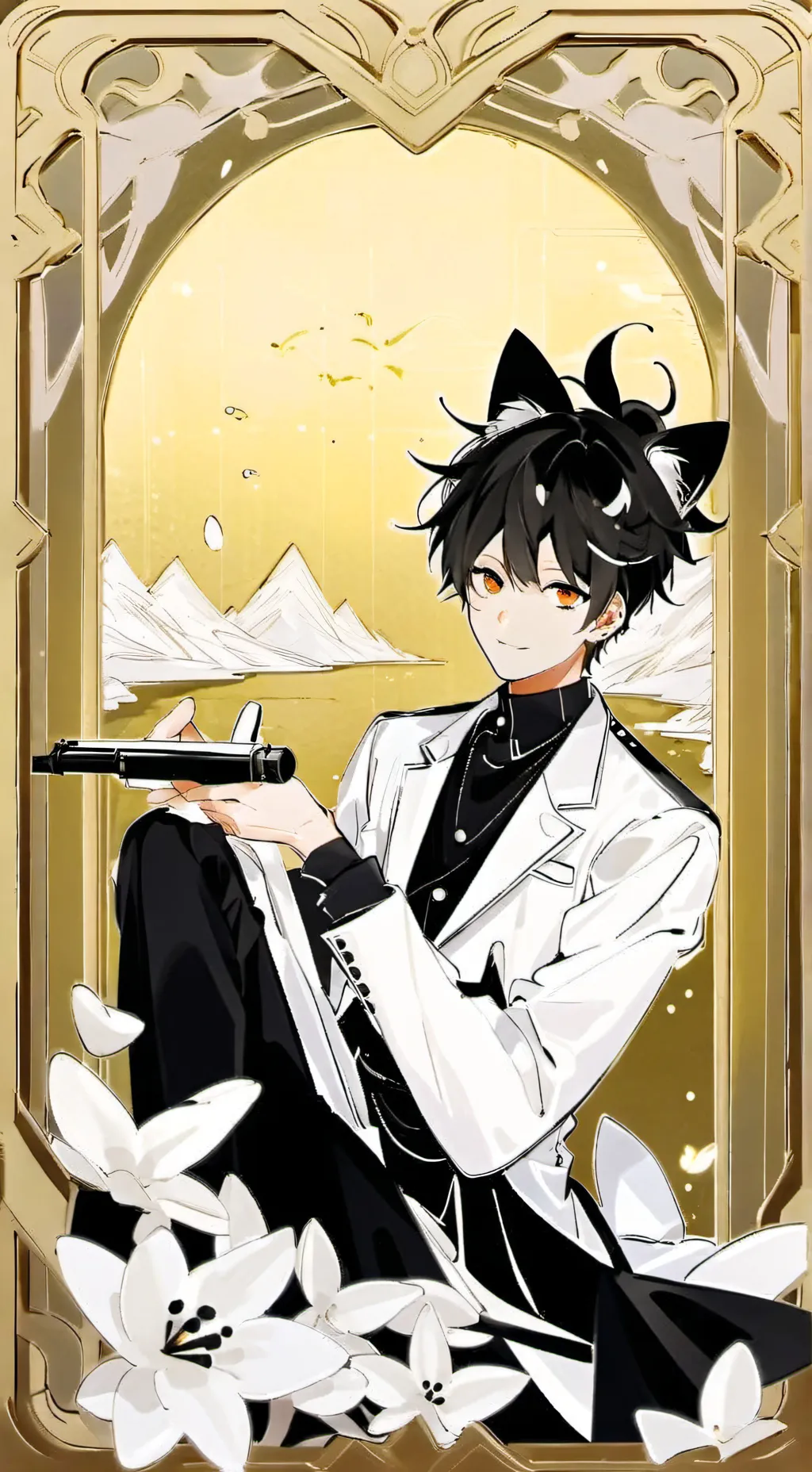 ai character: sukuna  background