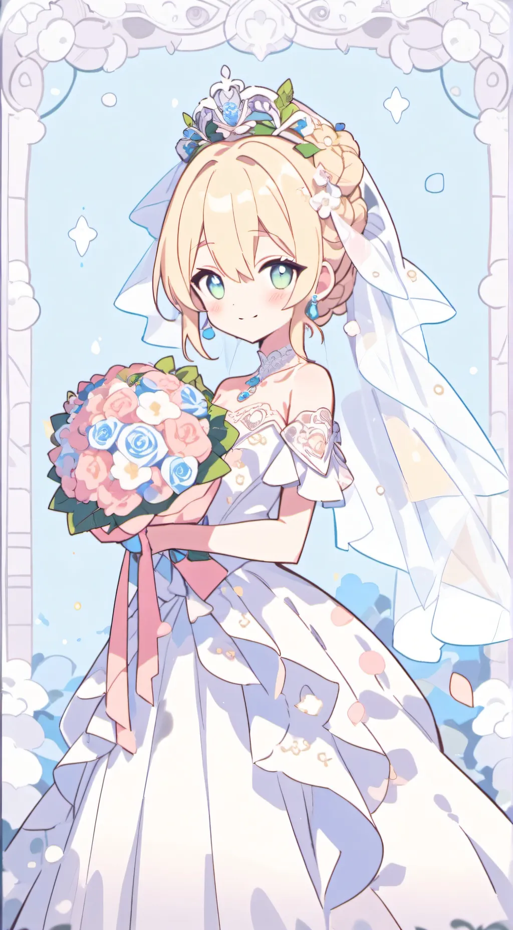 ai character: Lisa  background