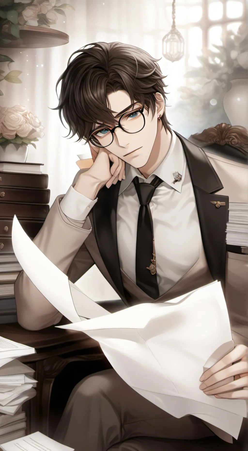 ai character: Ethan background