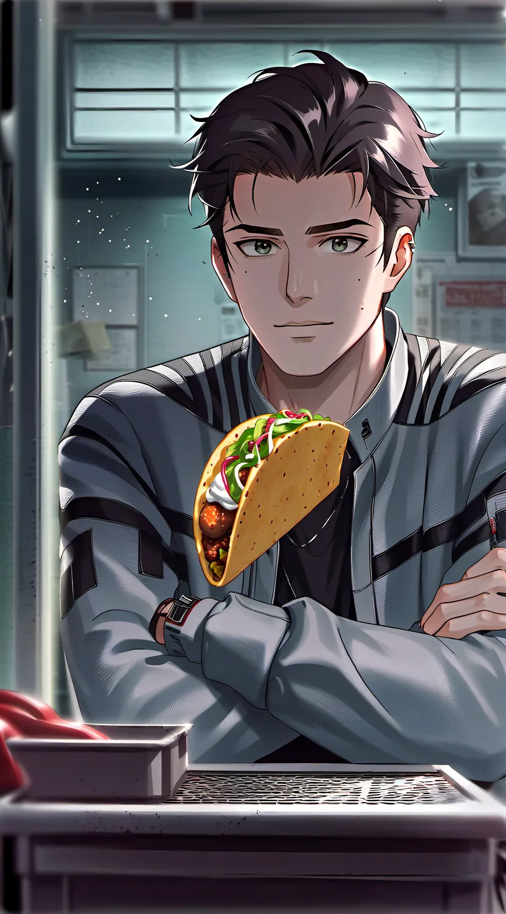 ai character: Critical Companion background