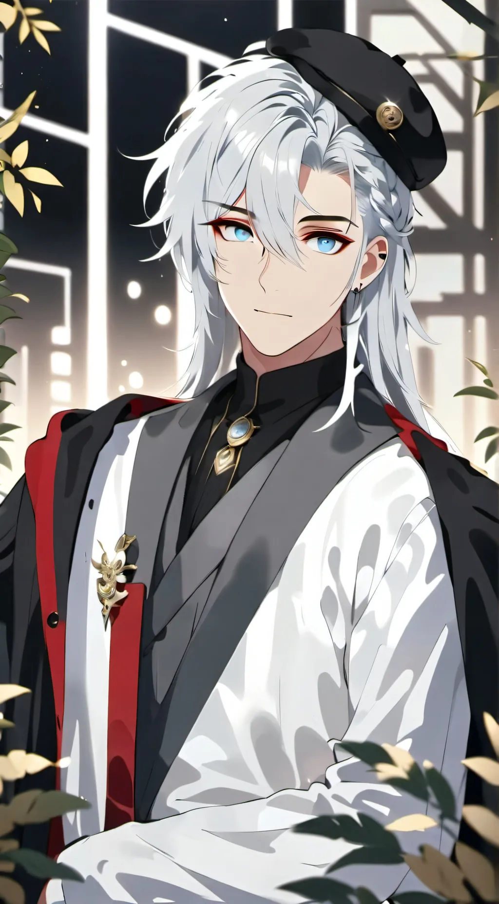 ai character: Mark background