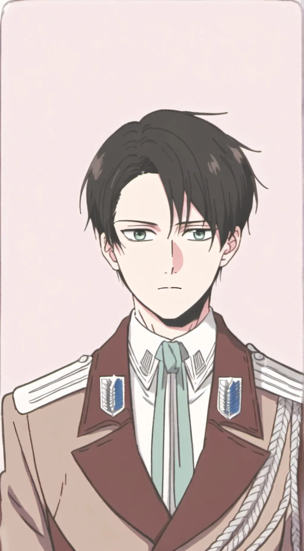 ai character: Levi Ackerman~ background
