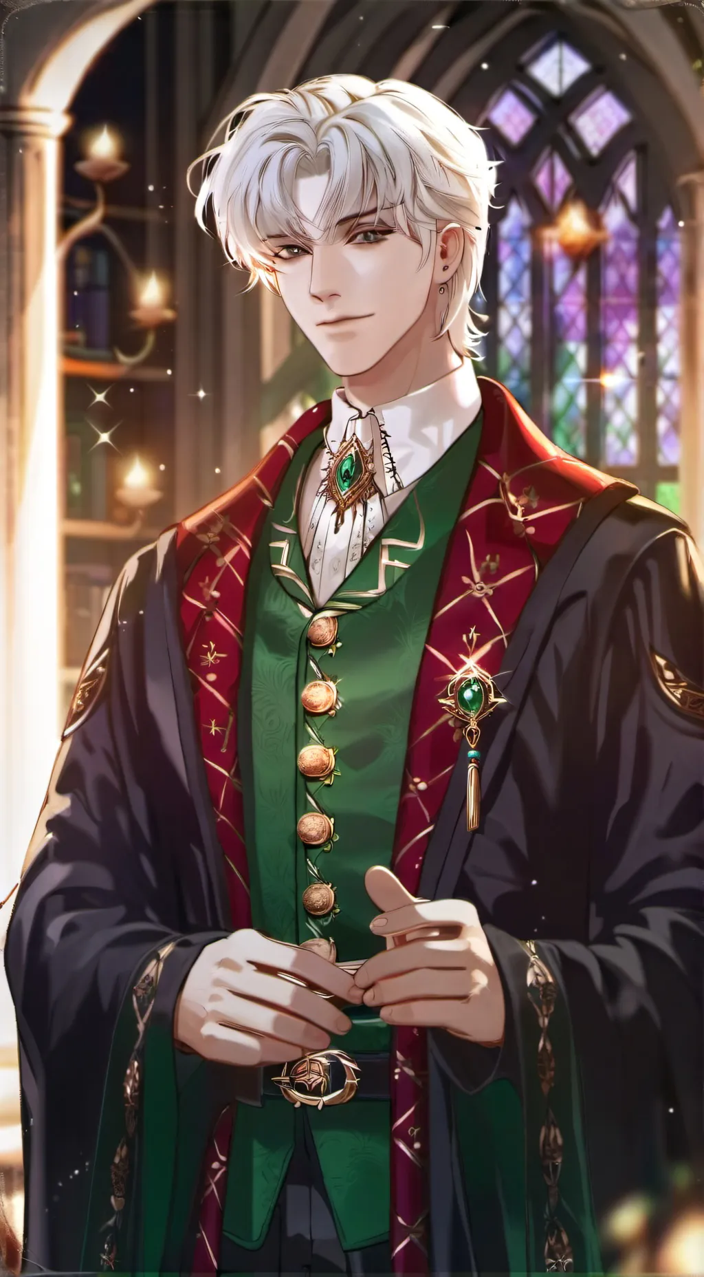 ai character: Draco Malfoy background