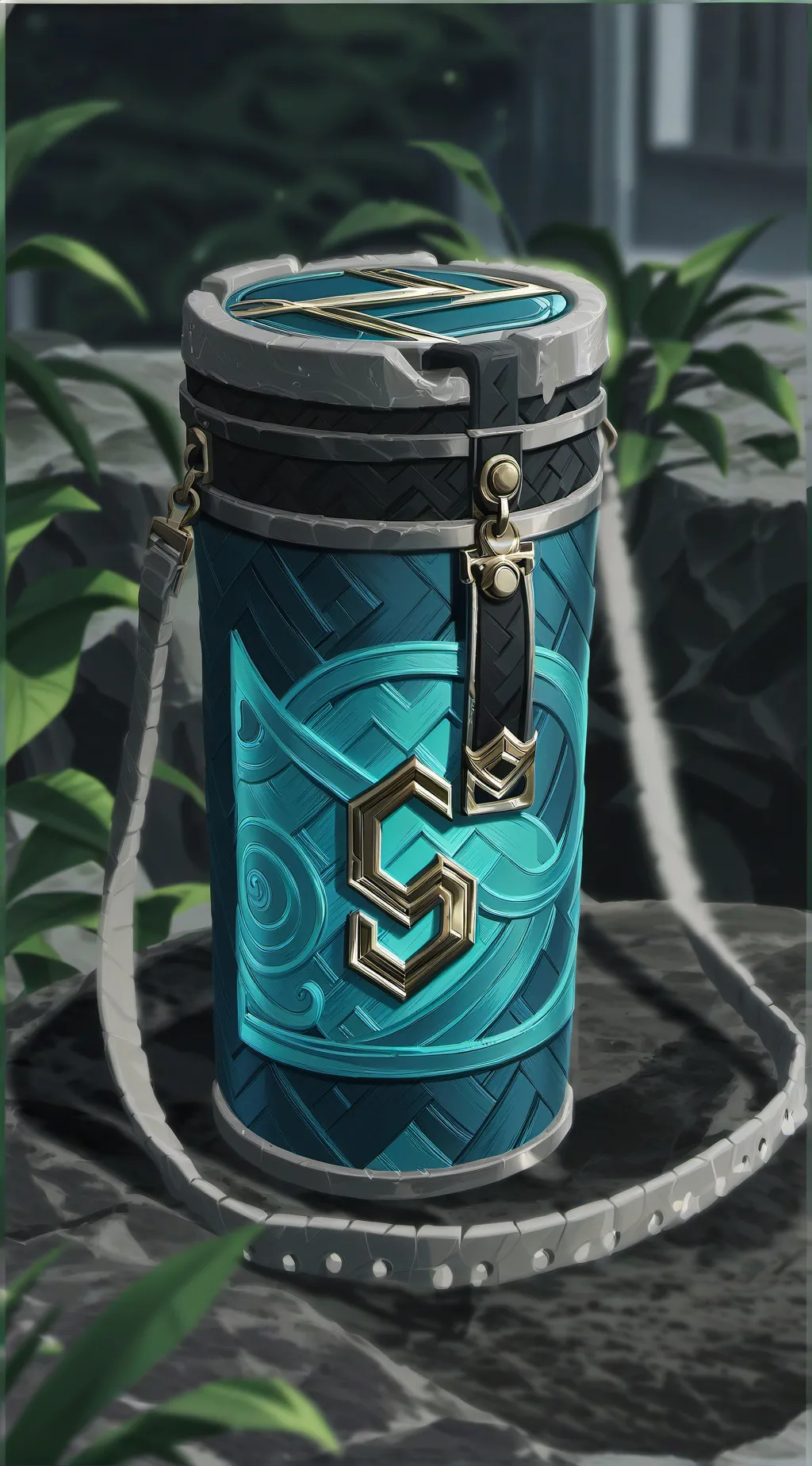 ai character: Mha haunt bag background
