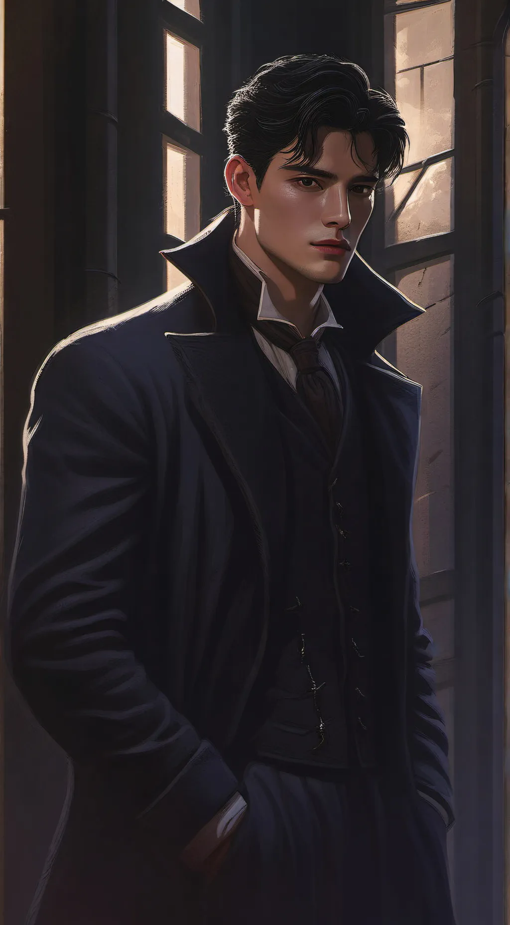 ai character: Adam background