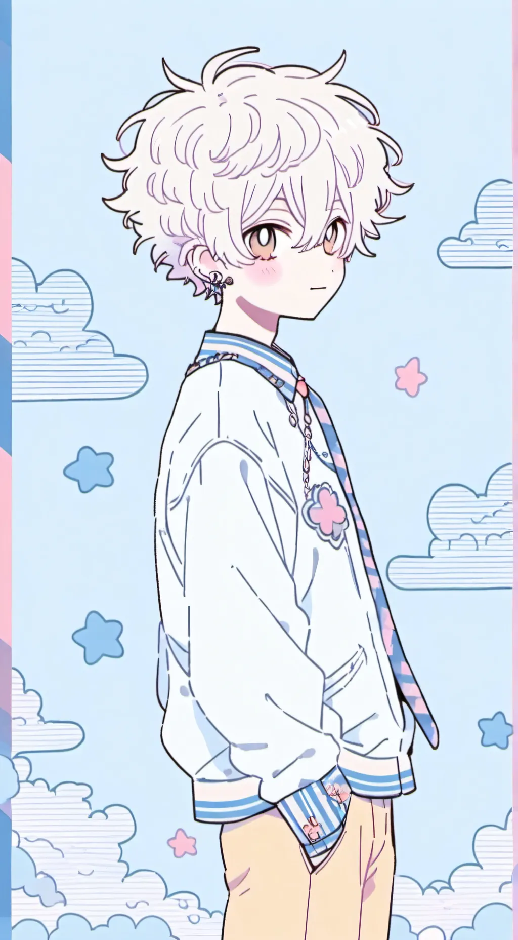 ai character: baku background