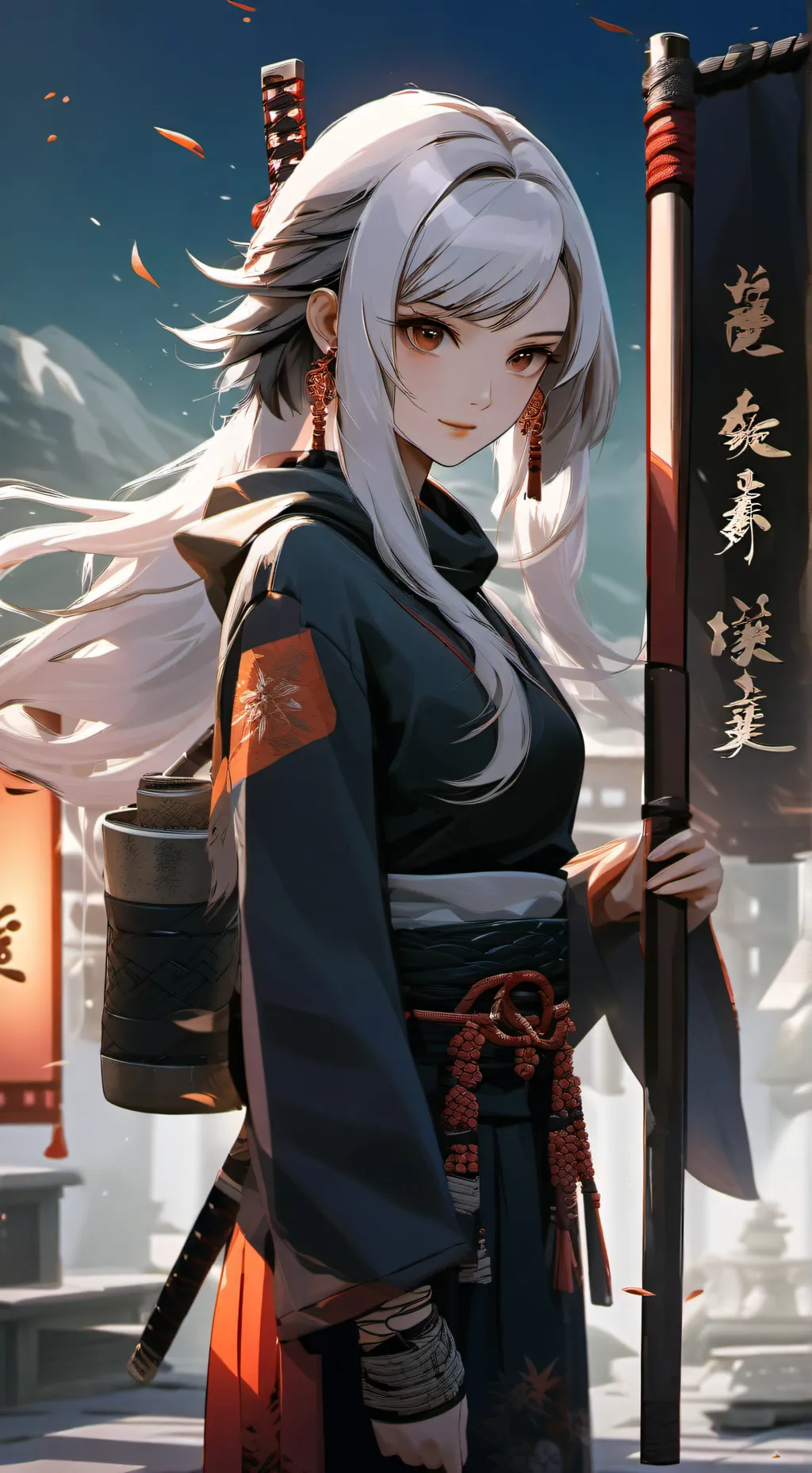 ai character: Kayumi  background