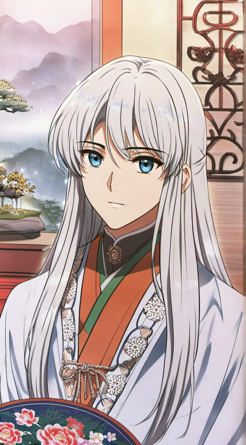 ai character: 清岚 background
