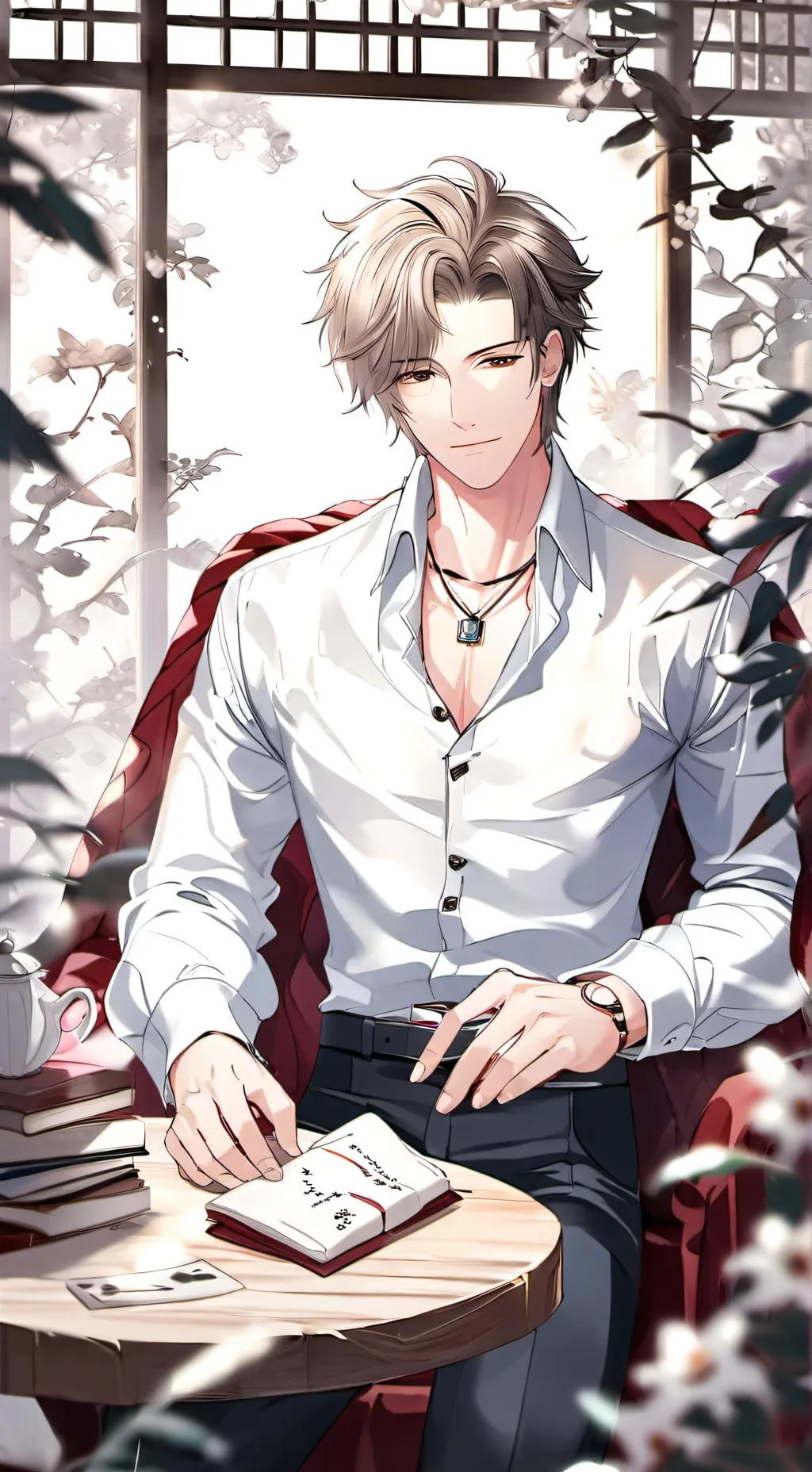 ai character: lucas background