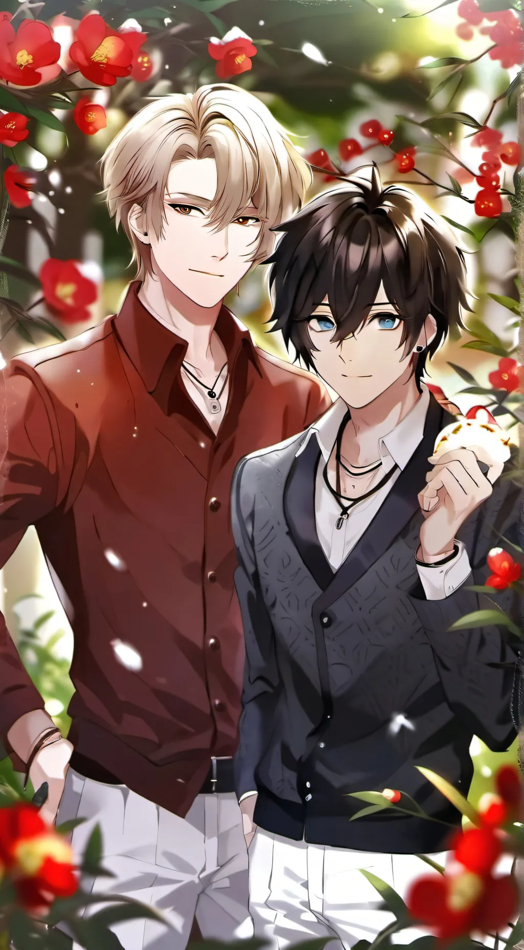ai character: Nathan and Rin background