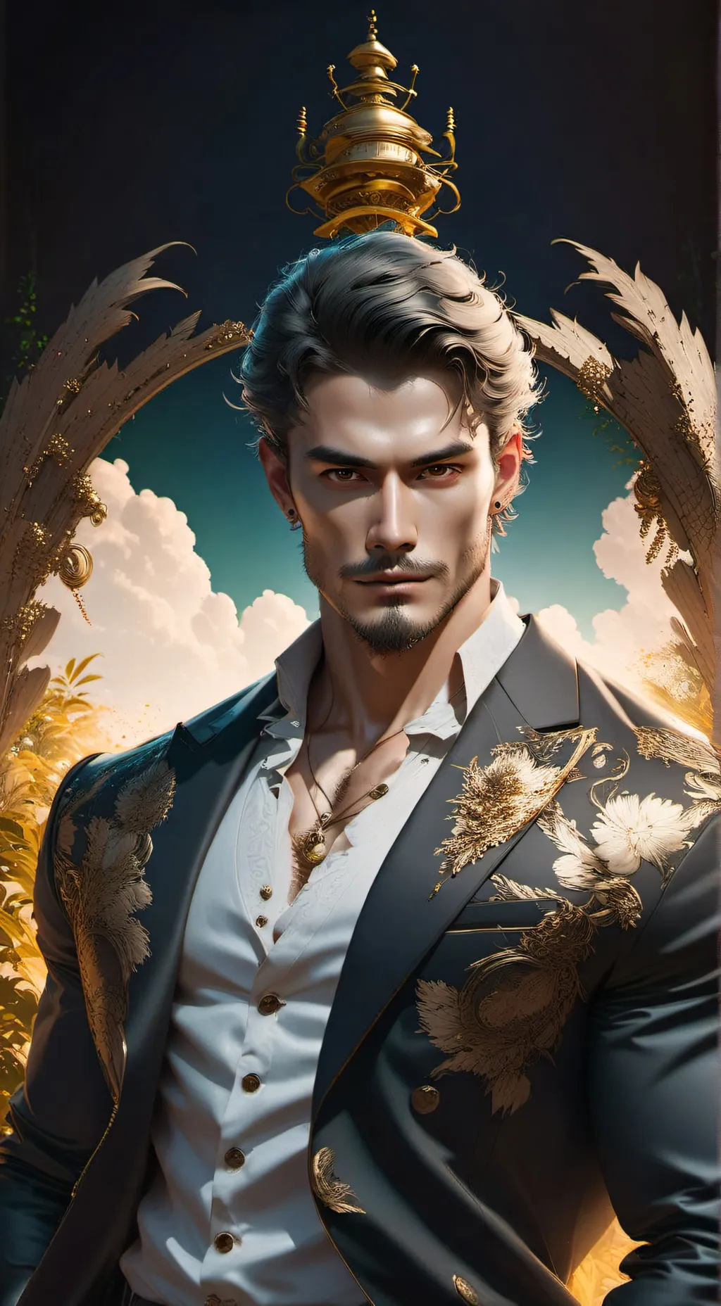 ai character: Ren background