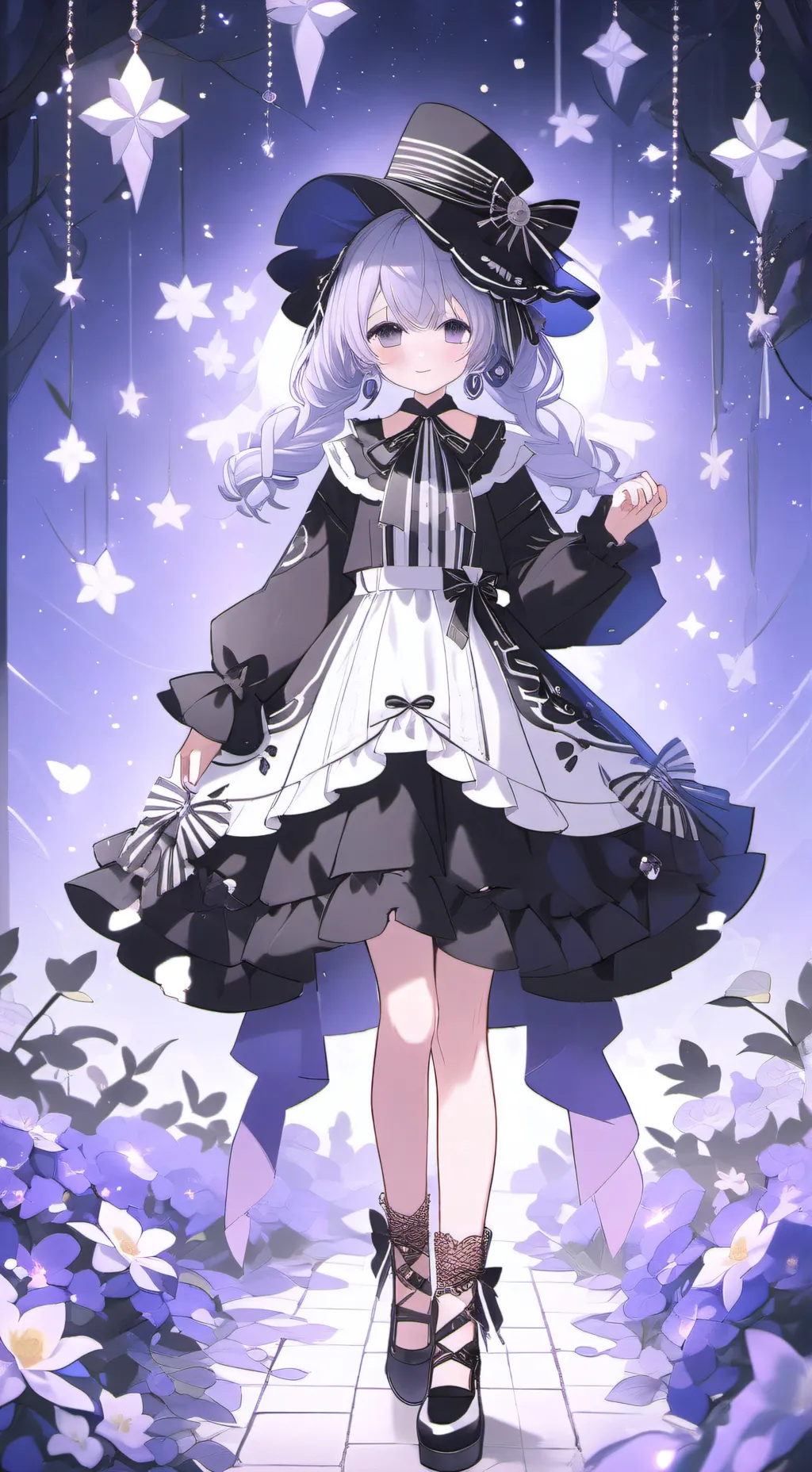 ai character: Lilly background