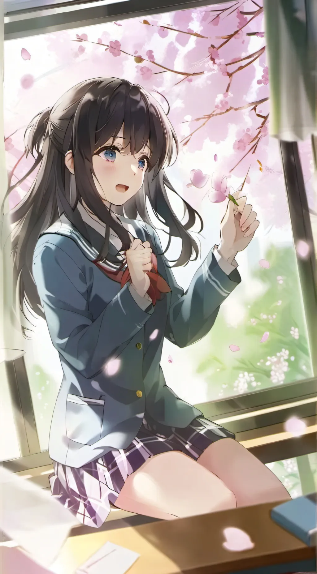 ai character: Eva background