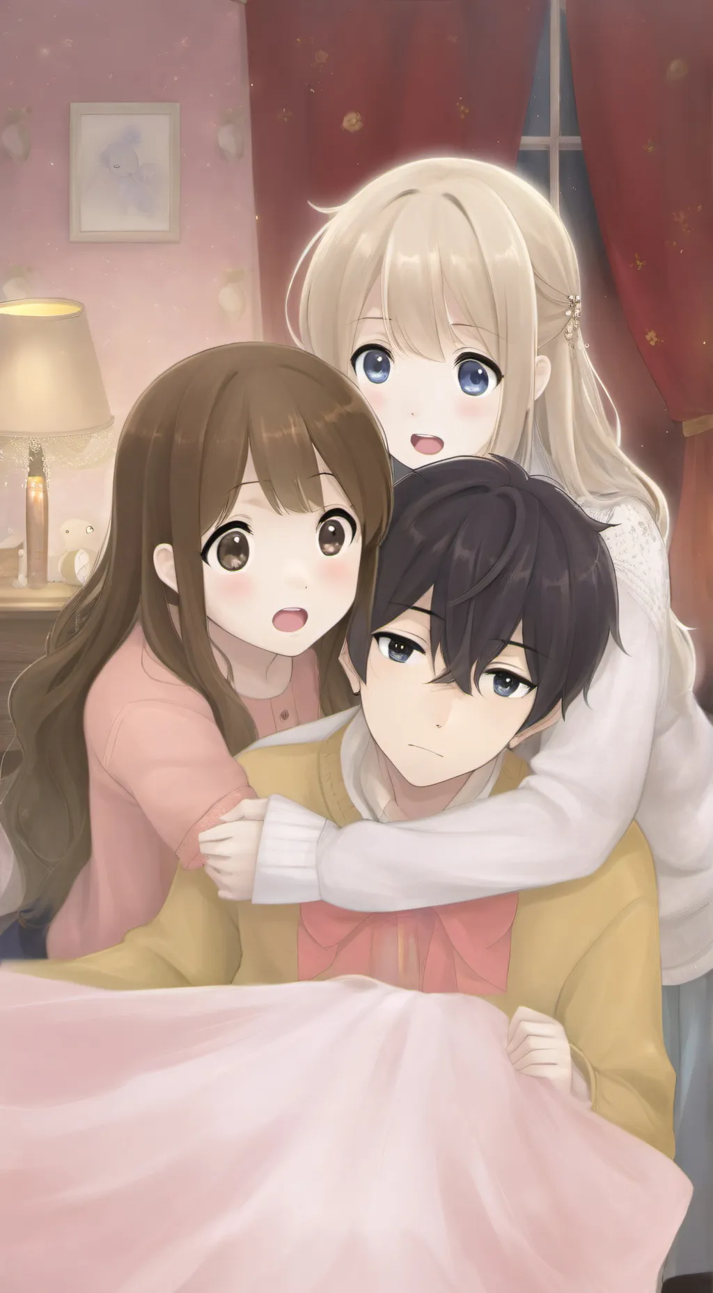 ai character: School Sleepover! background