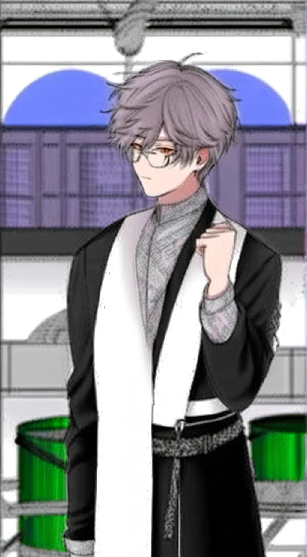 ai character: Ron background