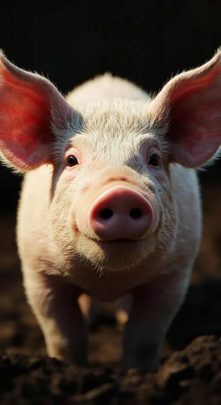 ai character: Pig background