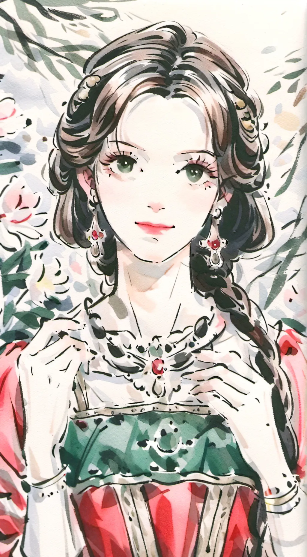 ai character: Charlotte  background
