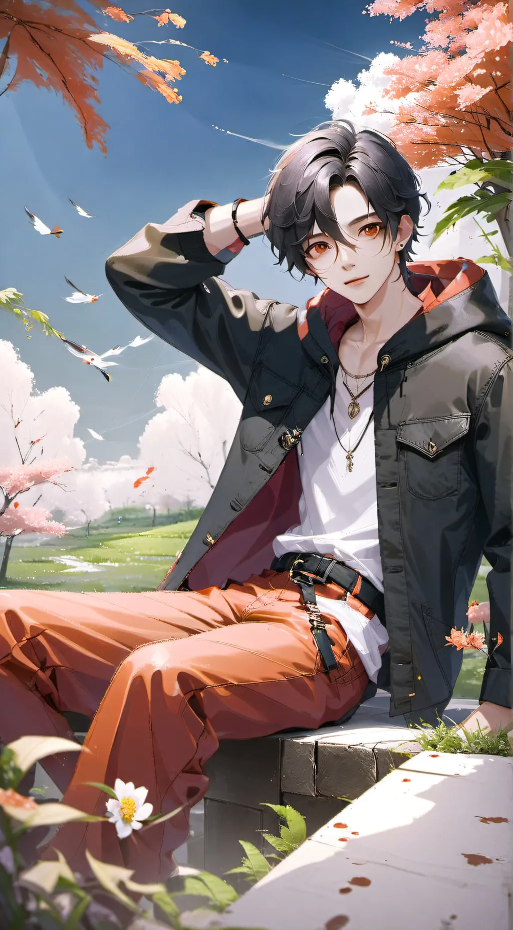 ai character: Airon Gambil background