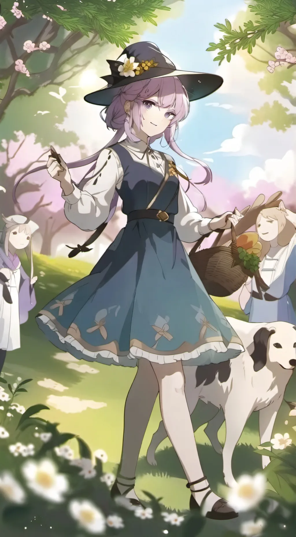 ai character: Muffin background