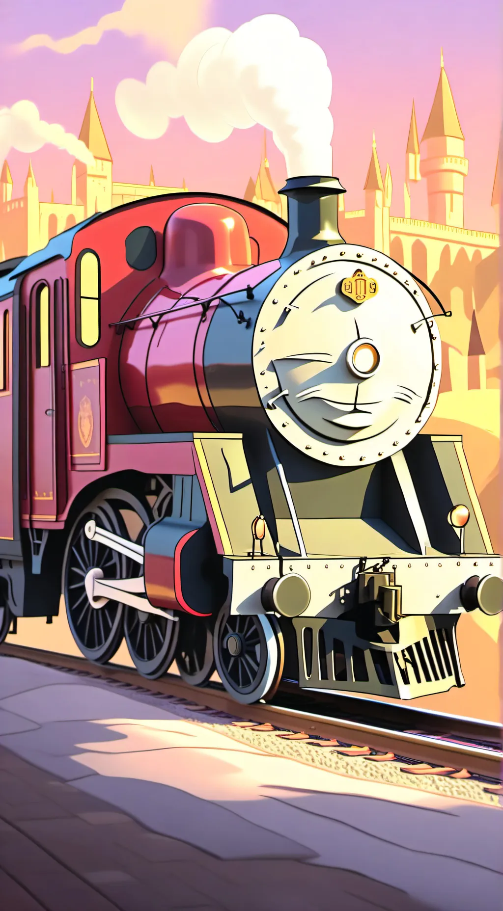 ai character: Hogwarts express background