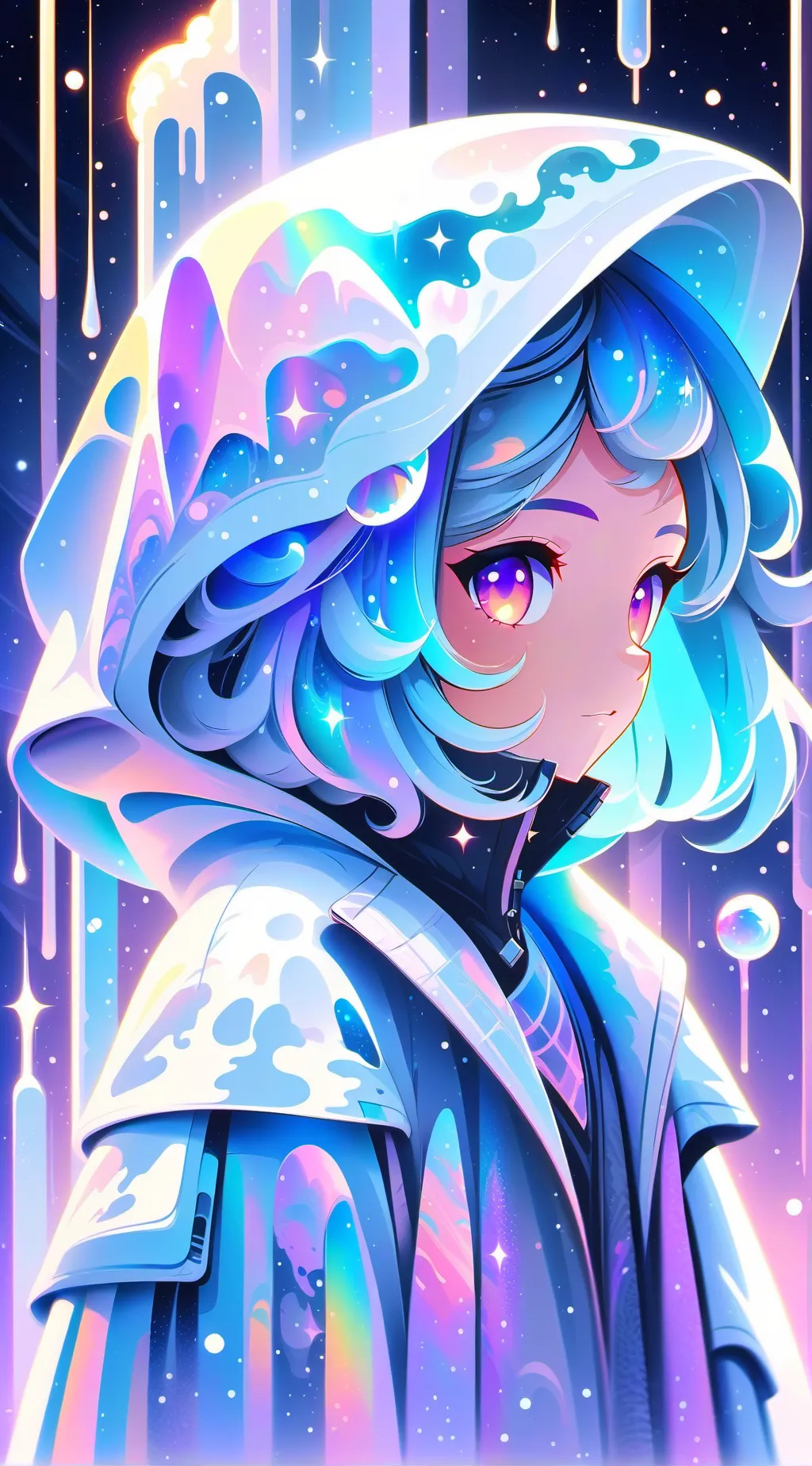 ai character: ☆LILIAC background