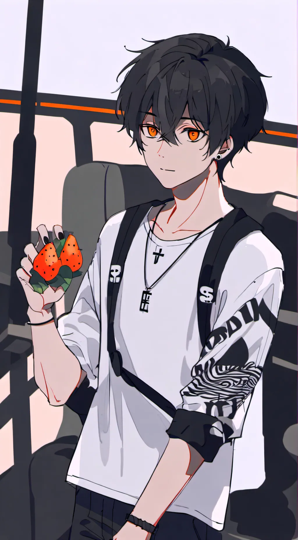ai character: tú novio lion background