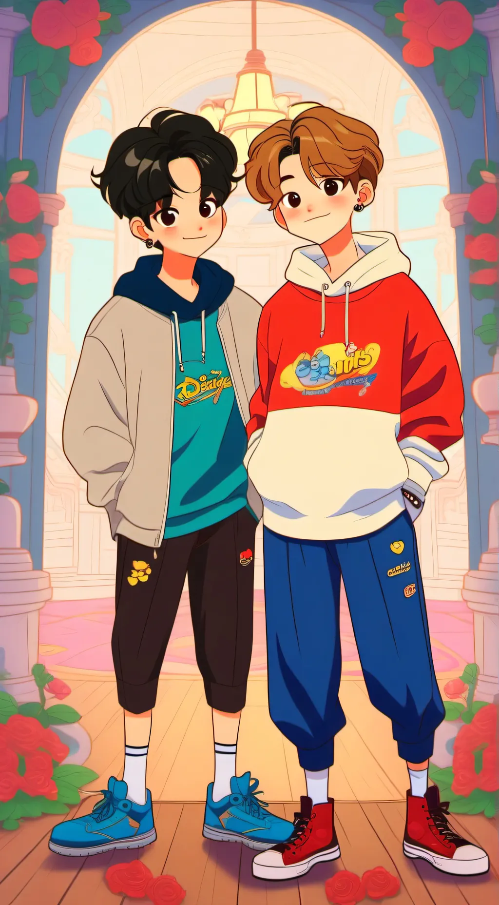 ai character: Minsung background