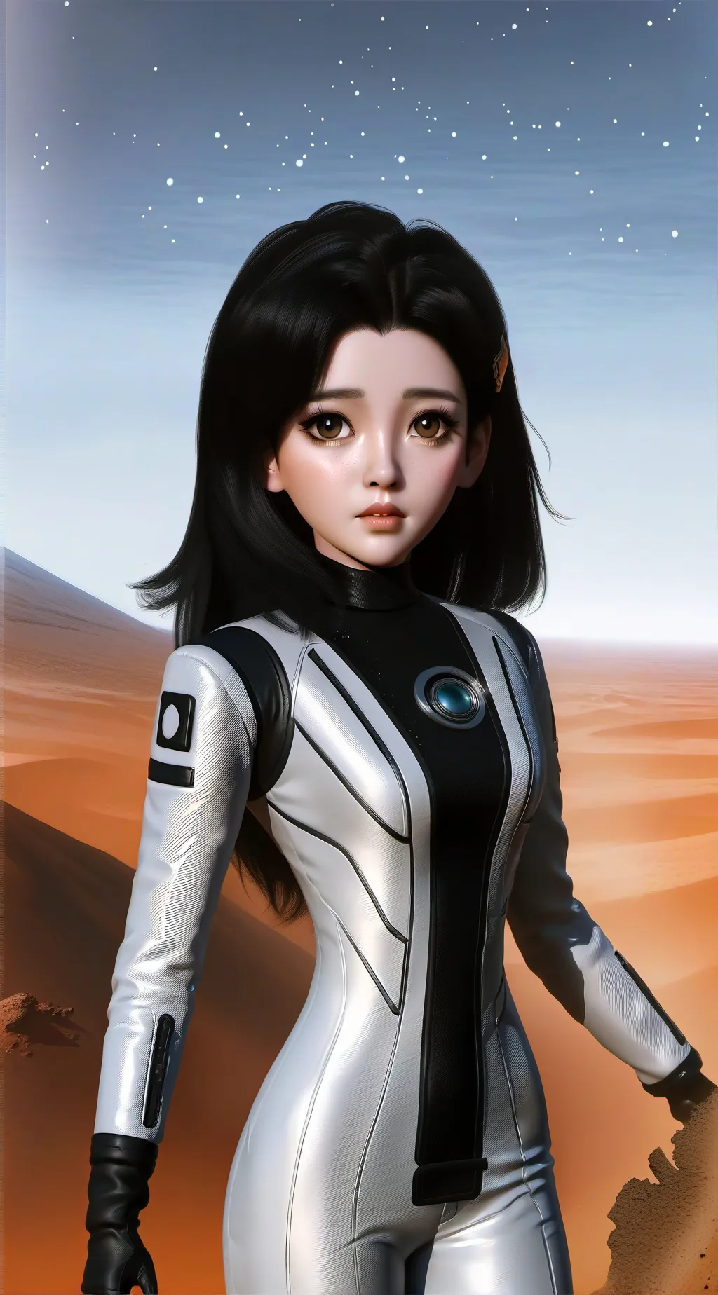 ai character: Nora background