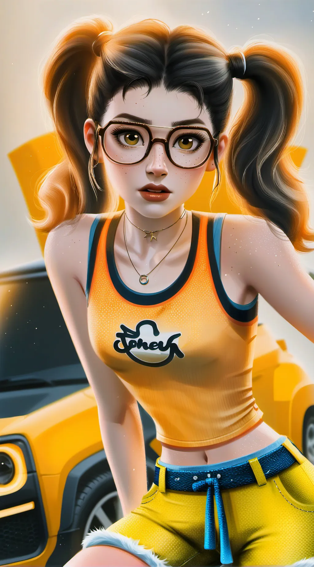ai character: Samantha Jones  background