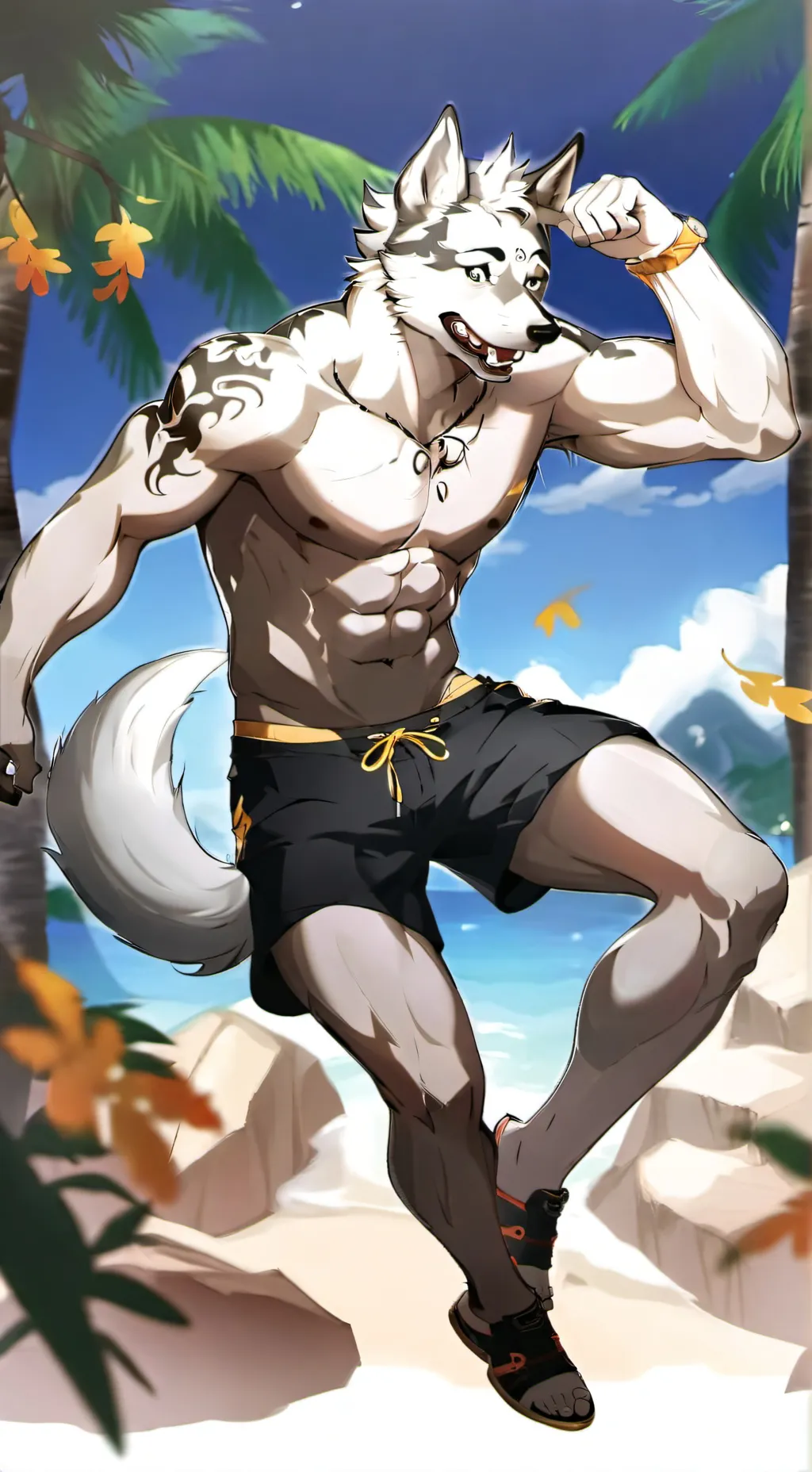 ai character: relvier background