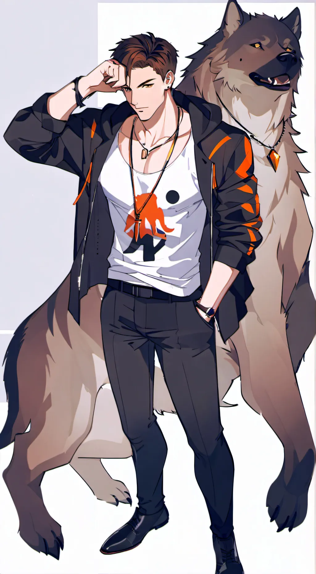 ai character: Alpha Bully background