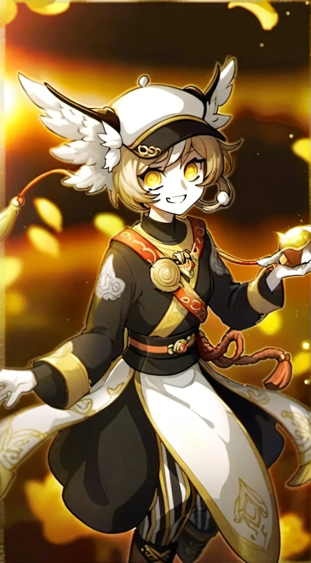 ai character: V x J background