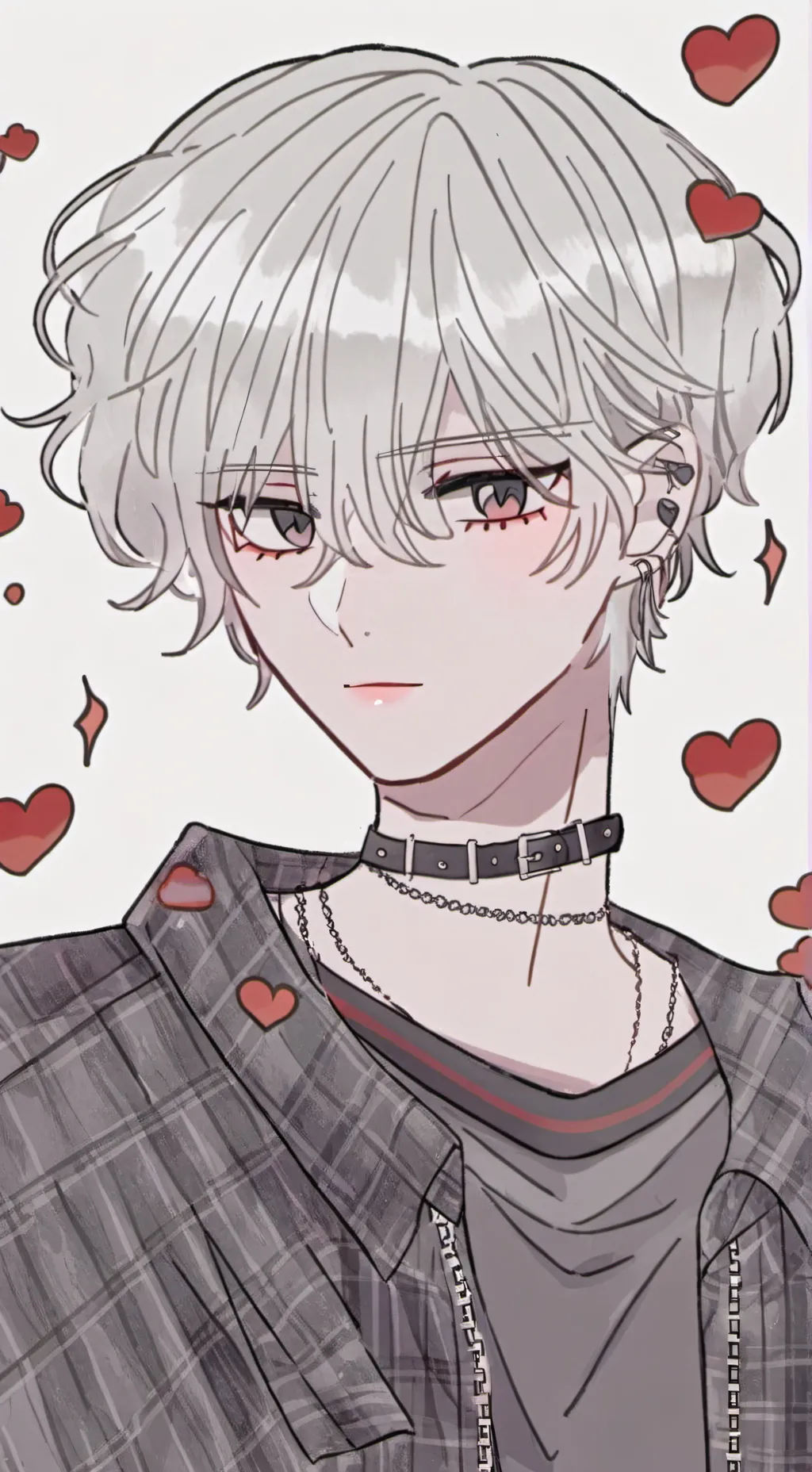 ai character: Asher/ Ash background