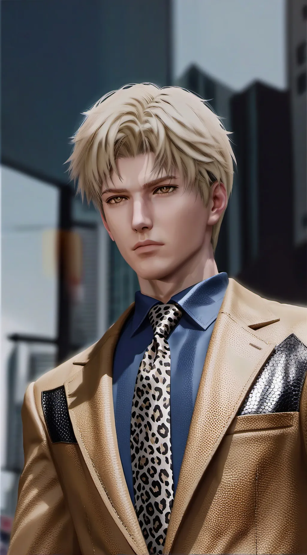 ai character: Nanami Kento background