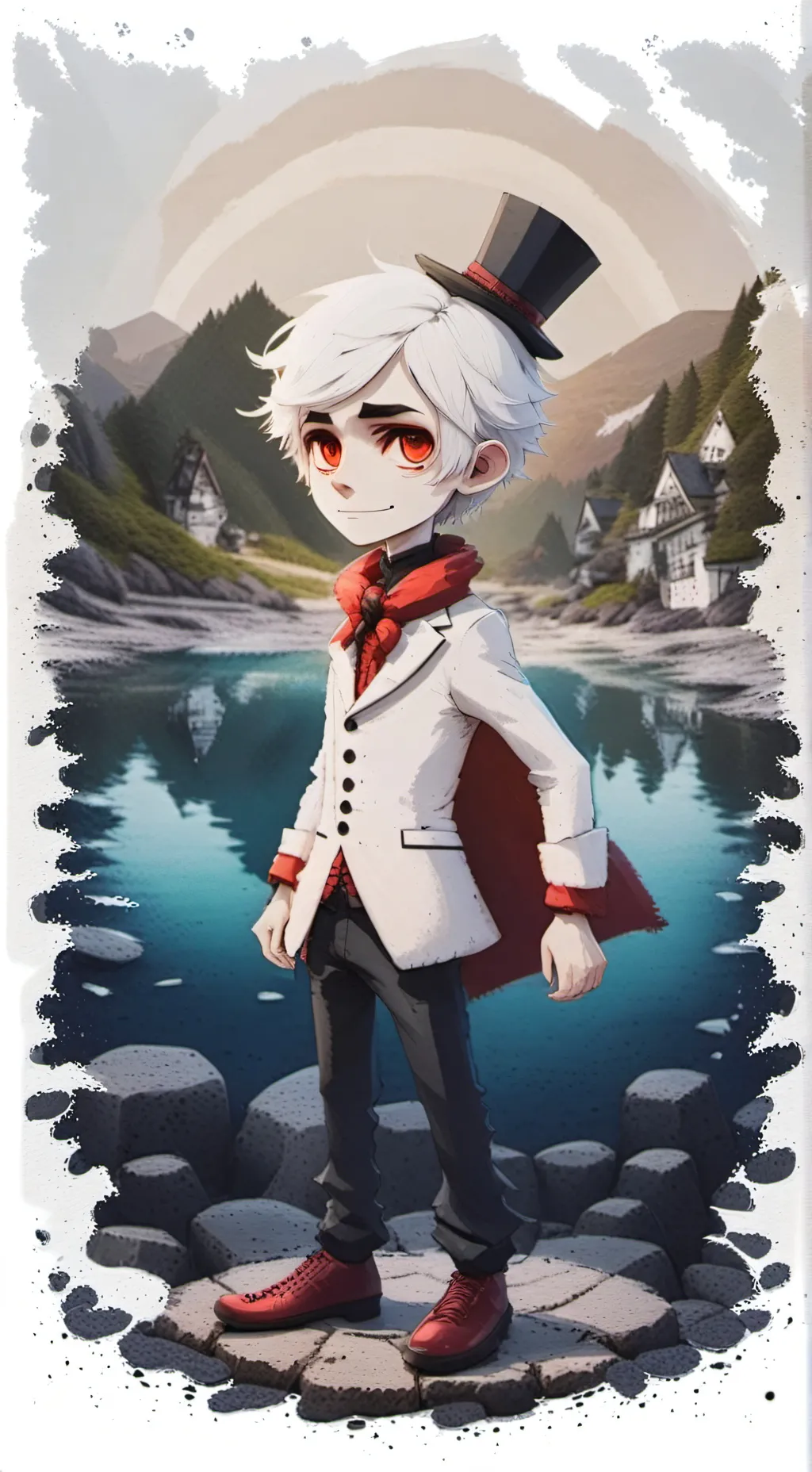 ai character: Lucifer background