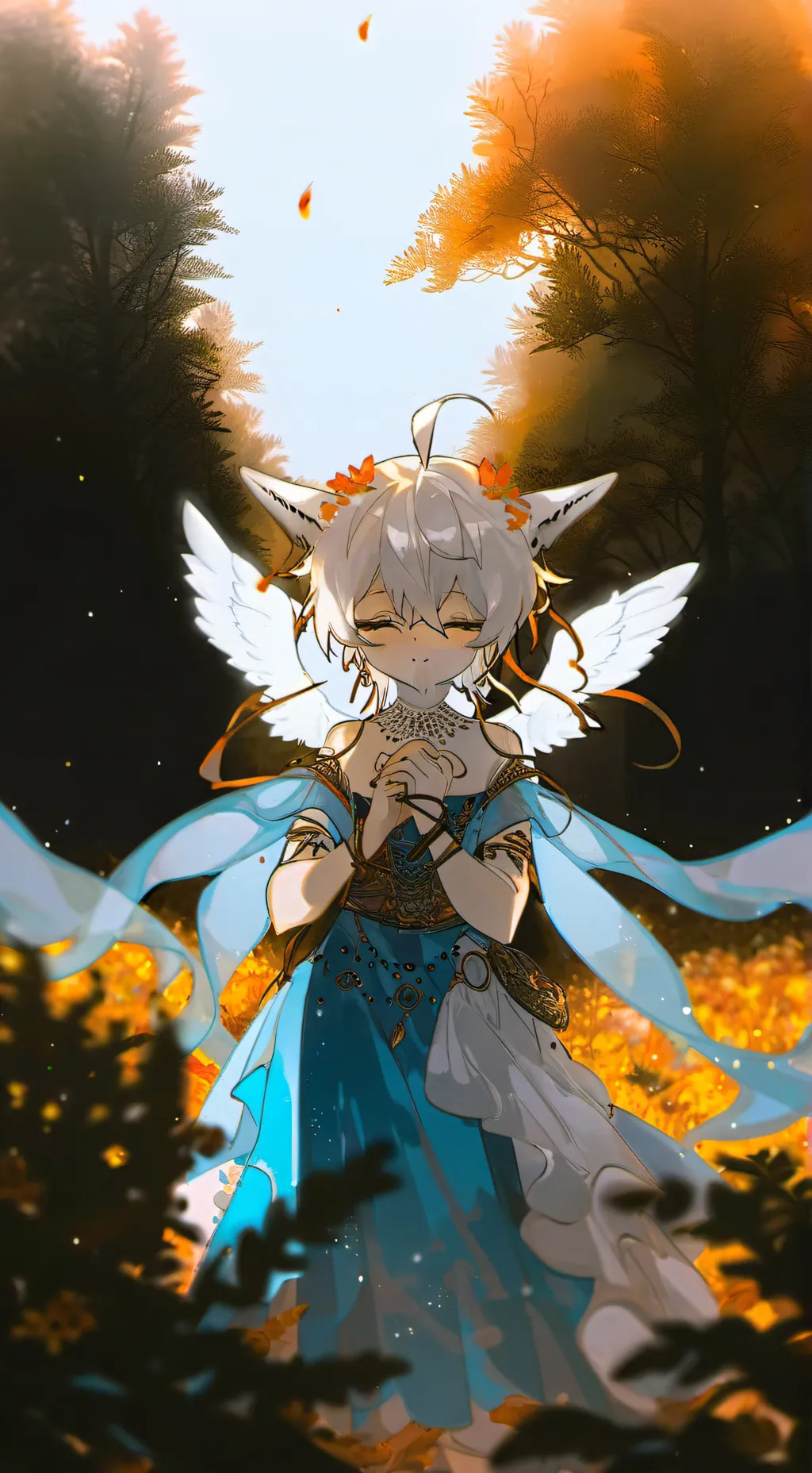 ai character: Shrimpo angst  background
